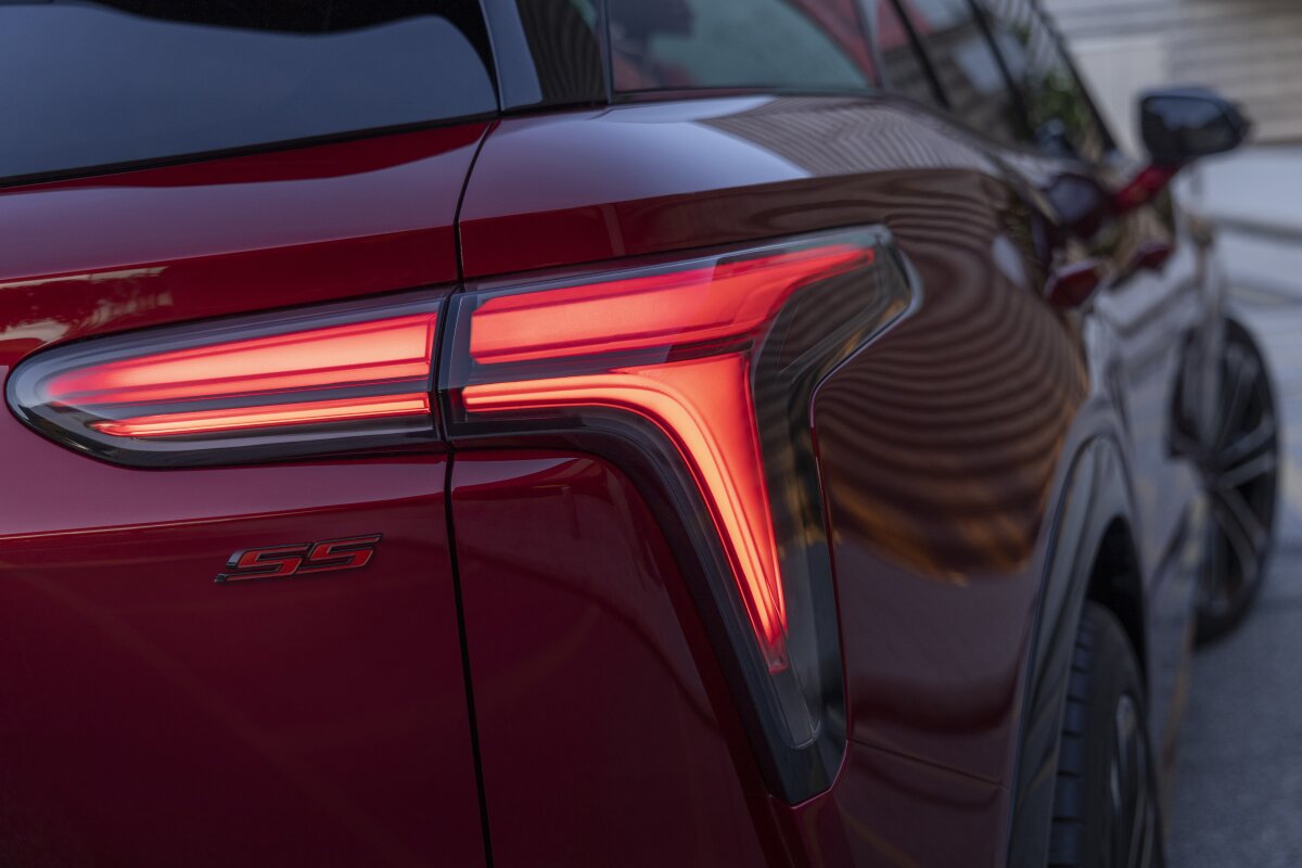 2025 Chevrolet Blazer EV rear close up look