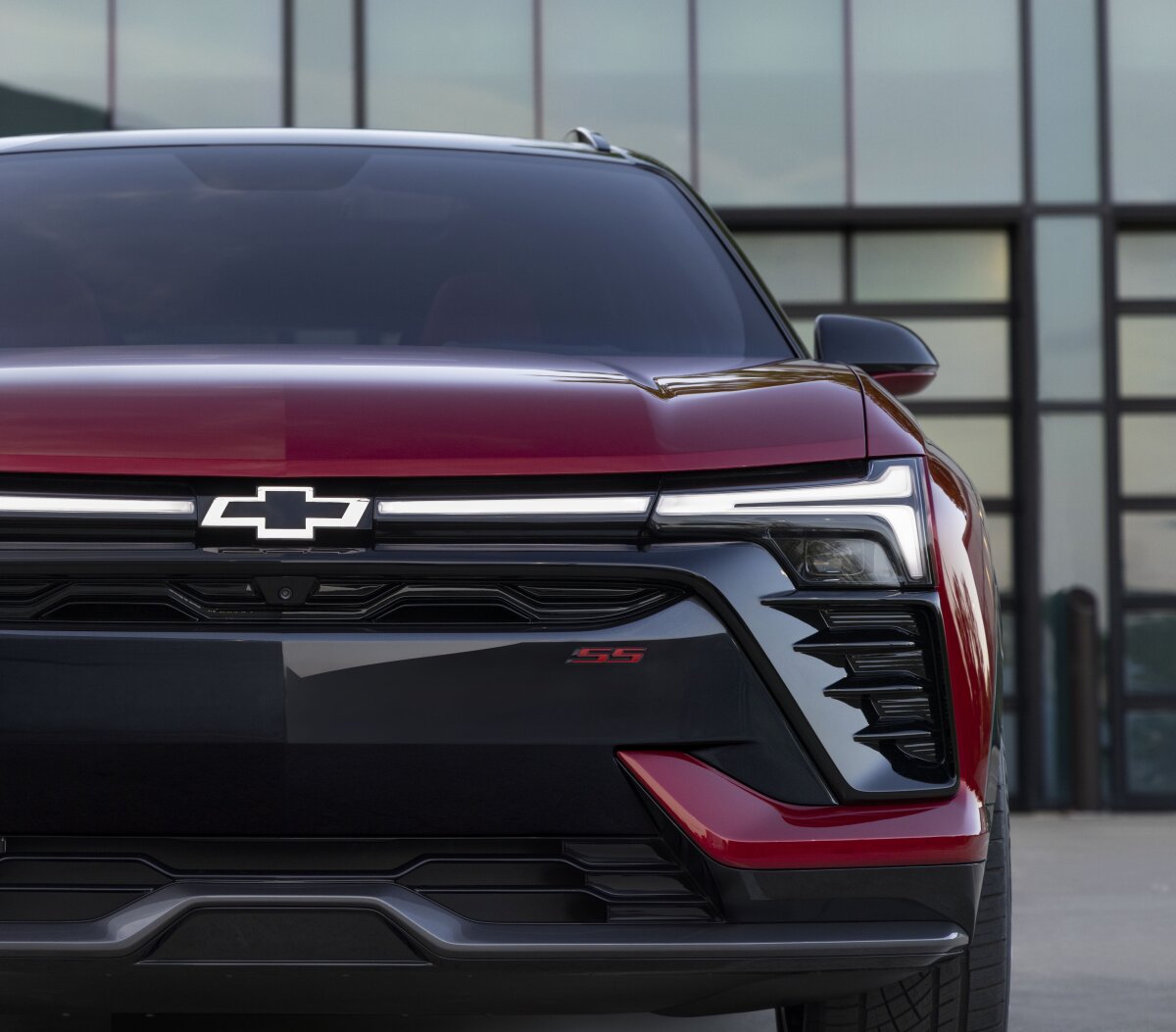 2025 Chevrolet Blazer EV close up look