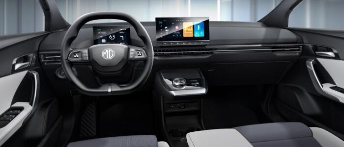 mg4 electric crossover driver insight view