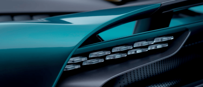 2024 Aston Martin Valhalla Rear close up view